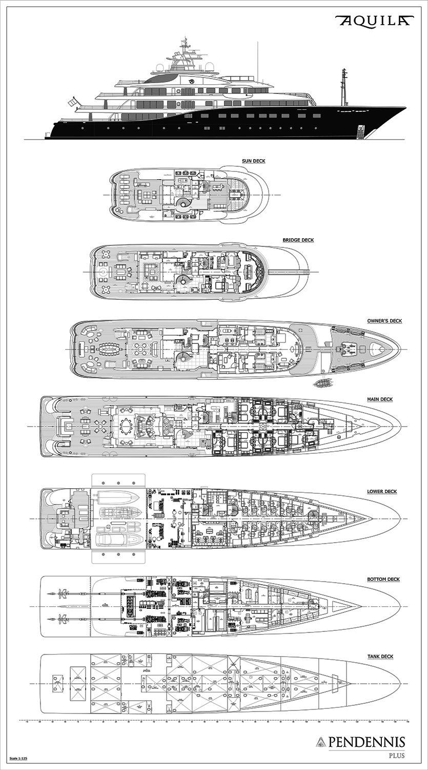 logo yacht deck plan